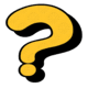 Golden question mark image.